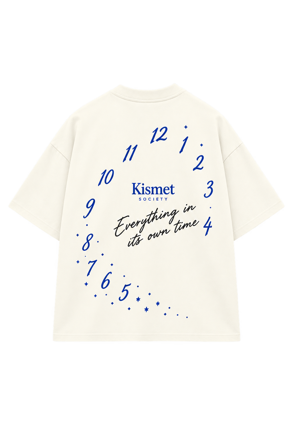 In Its Own Time Tee Hueso - espalda