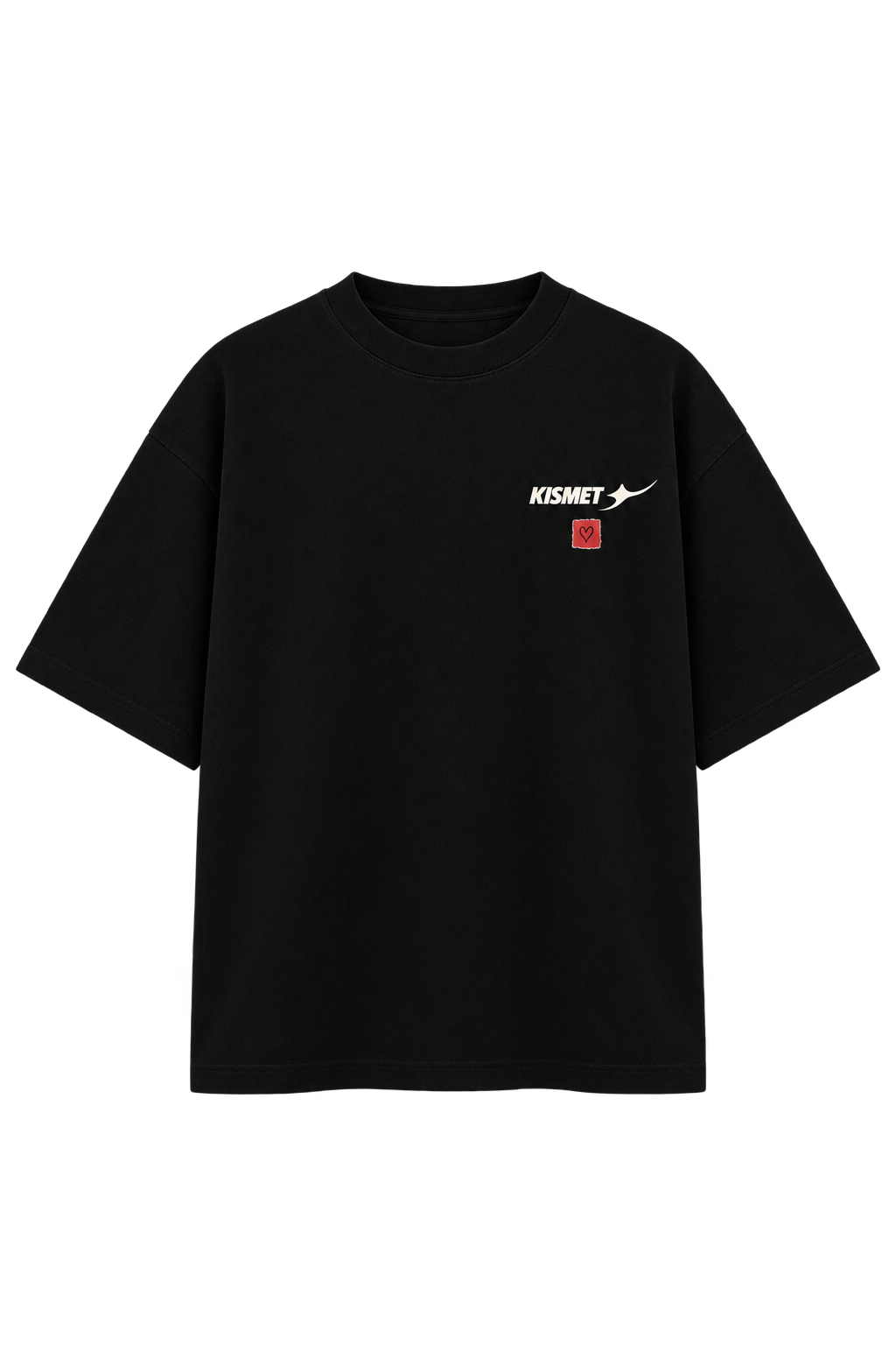 Love Notes Tee Negro - frente