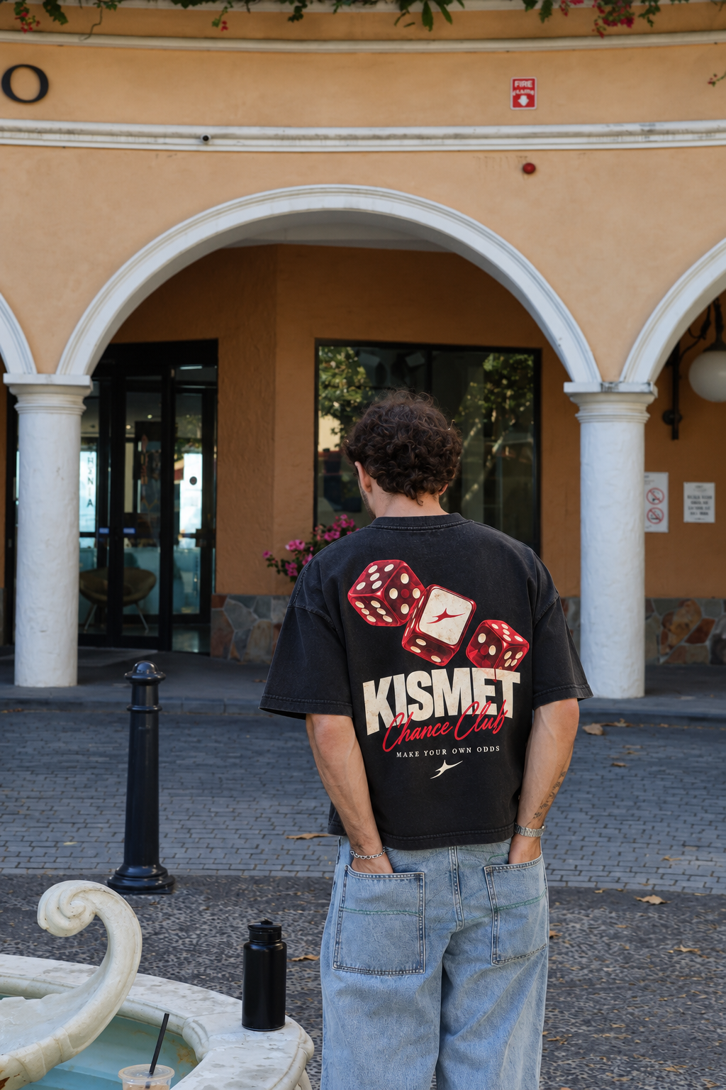 Chance Club Tee Negro - puesta