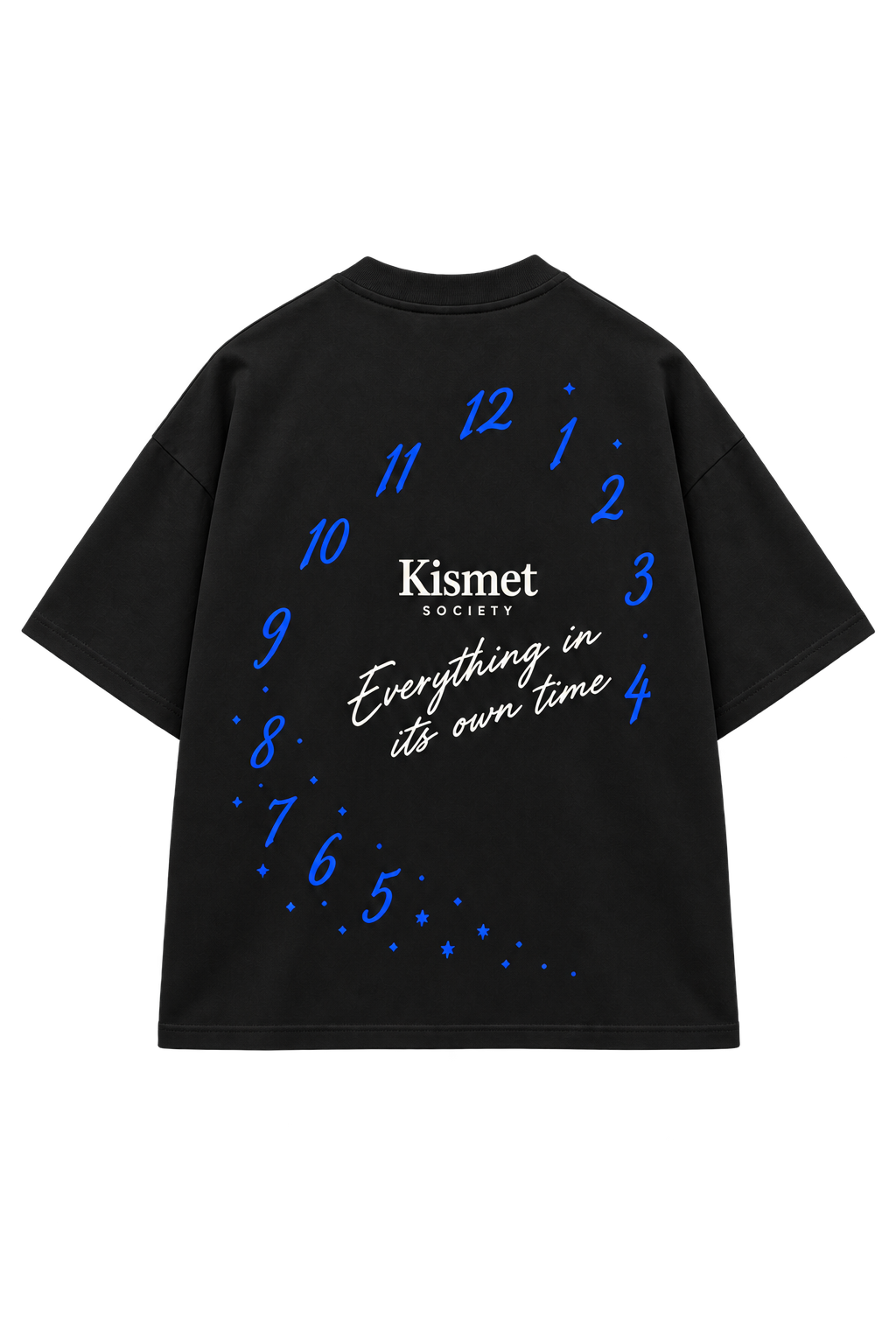 In Its Own Time Tee Negro - espalda