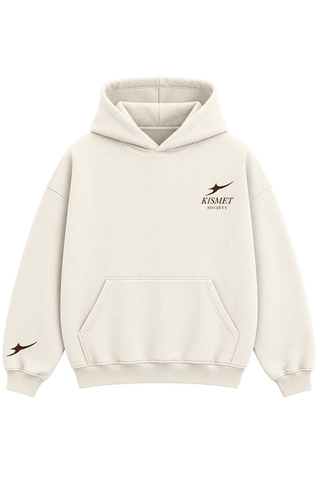 Shooting Star Hoodie Hueso - frente