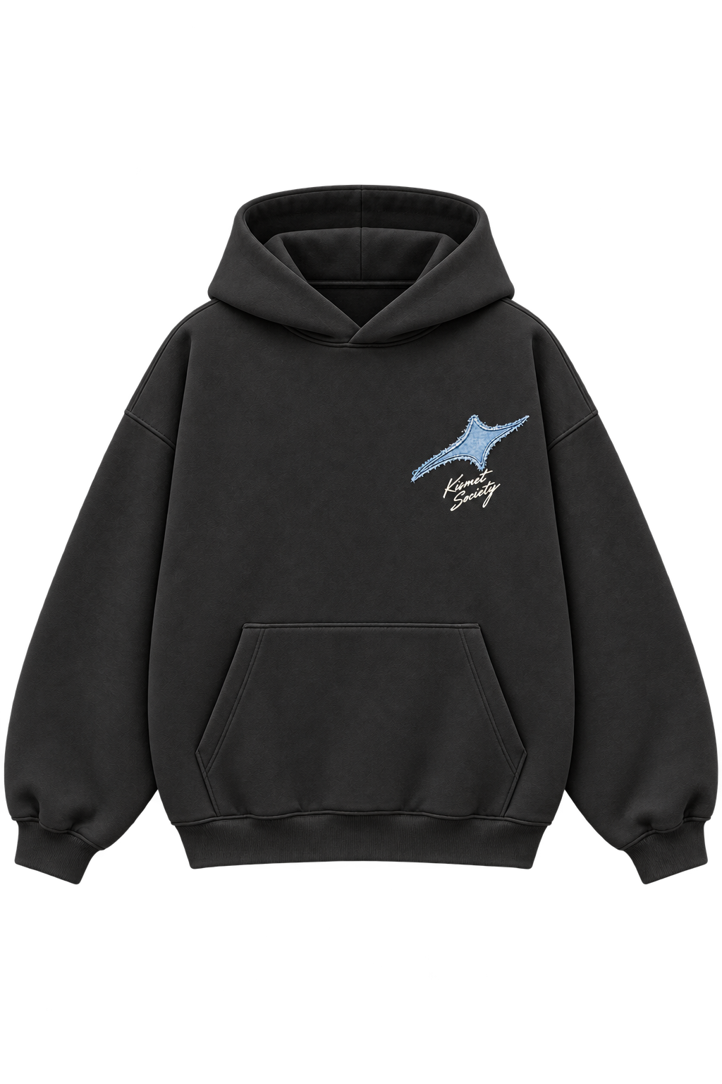 Made To Shine Hoodie Negro - frente