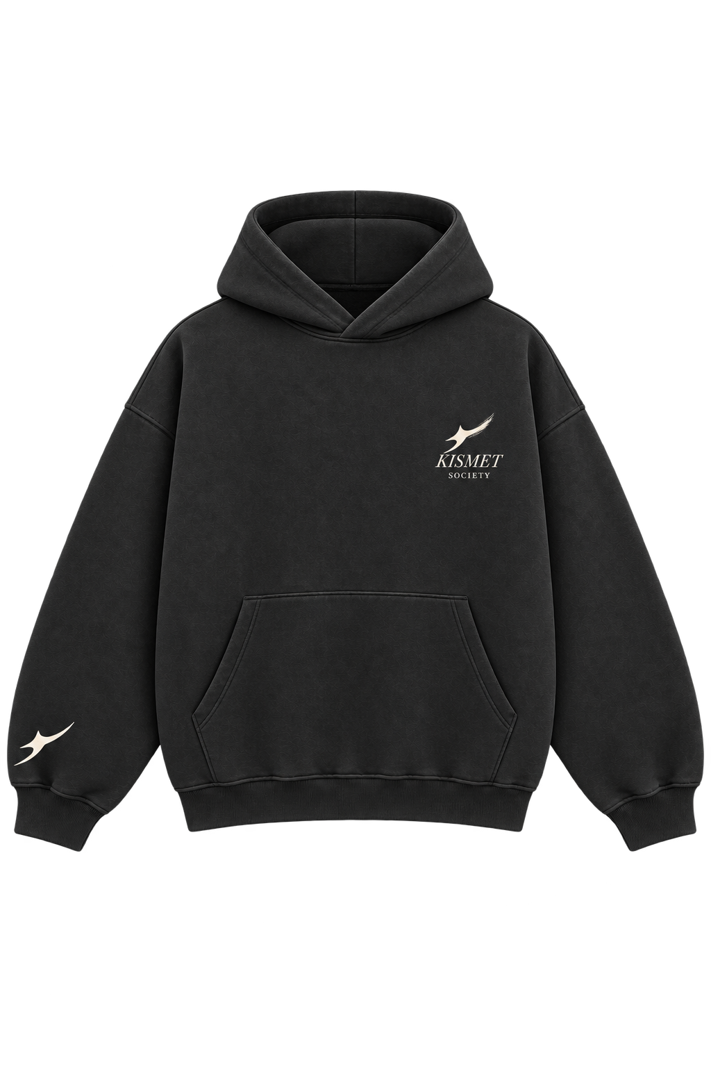 Shooting Star Hoodie Negro - frente