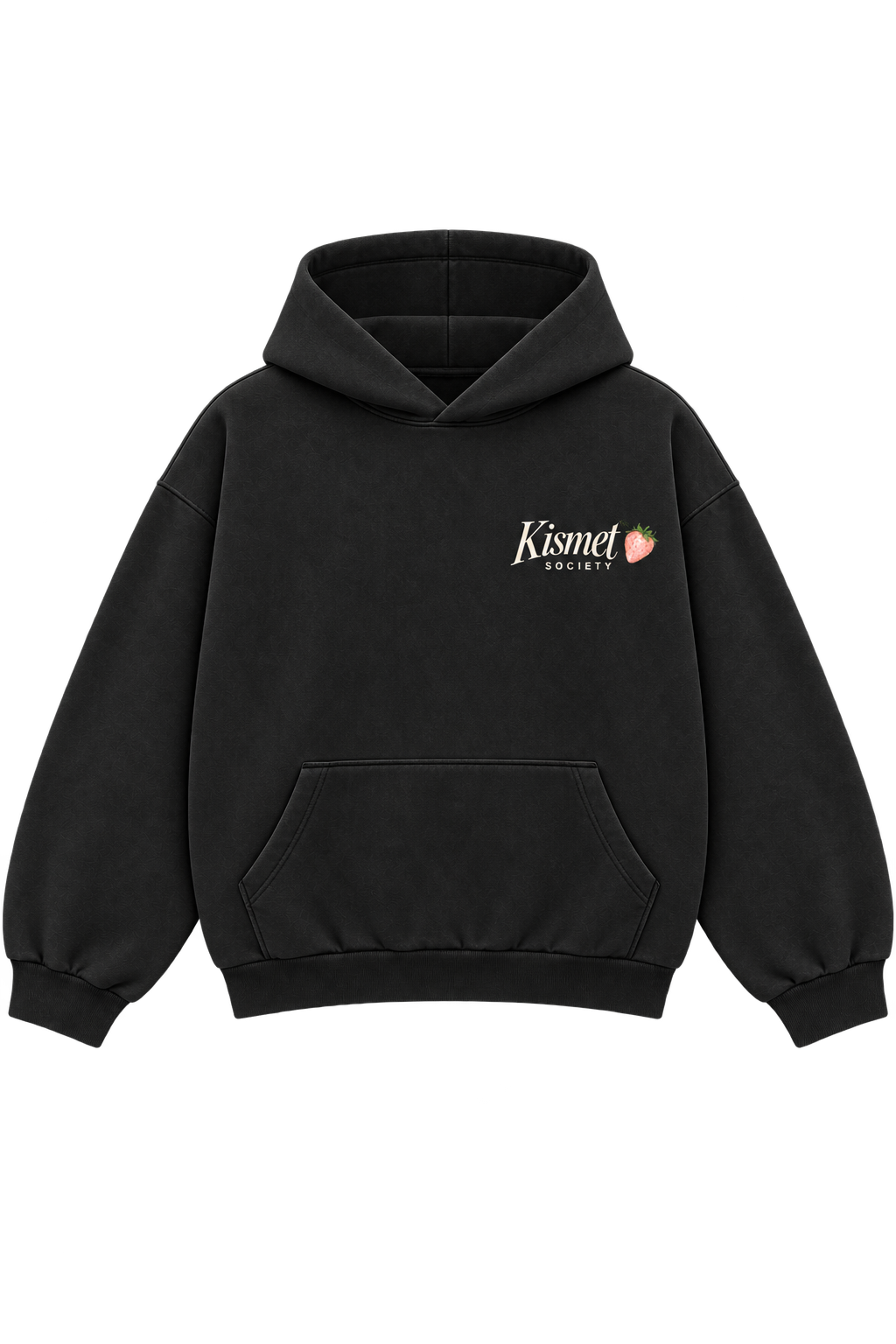 Worth The Wait Hoodie Negro - frente
