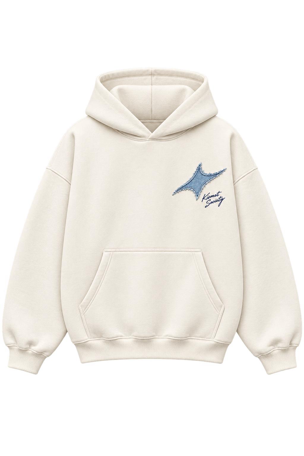 Made To Shine Hoodie Hueso - frente