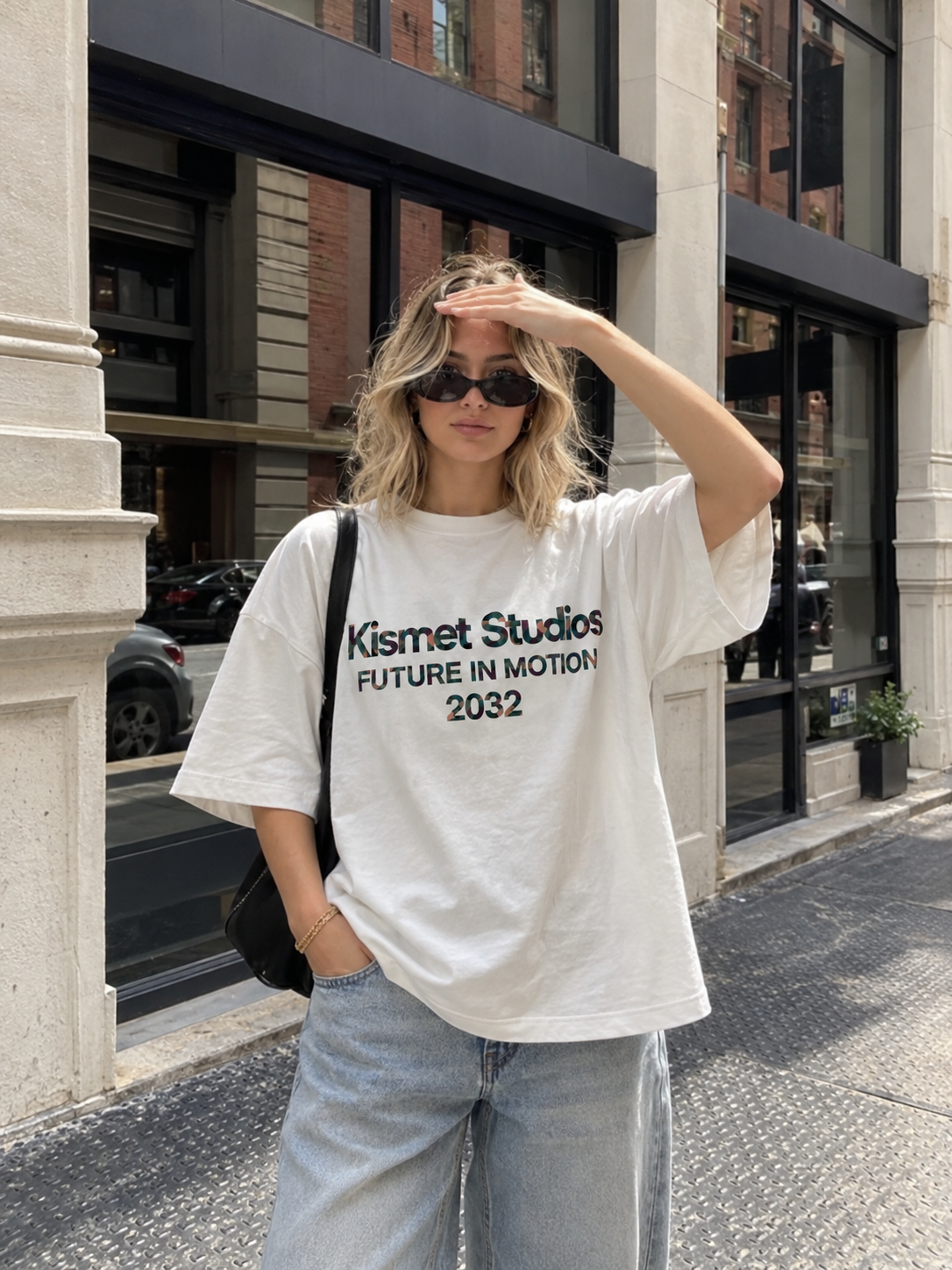 Future In Motion Tee Blanco - puesta 2