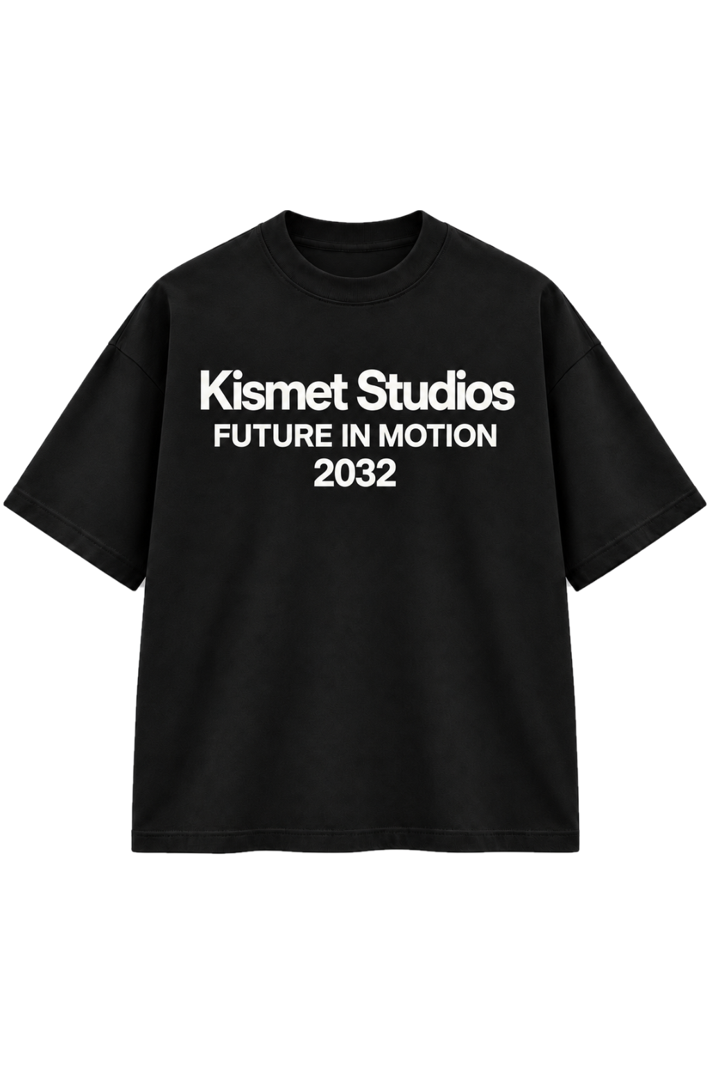 Future In Motion Tee Negro - frente
